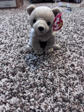 Ty Plush Bear Beanie Baby “Almond”